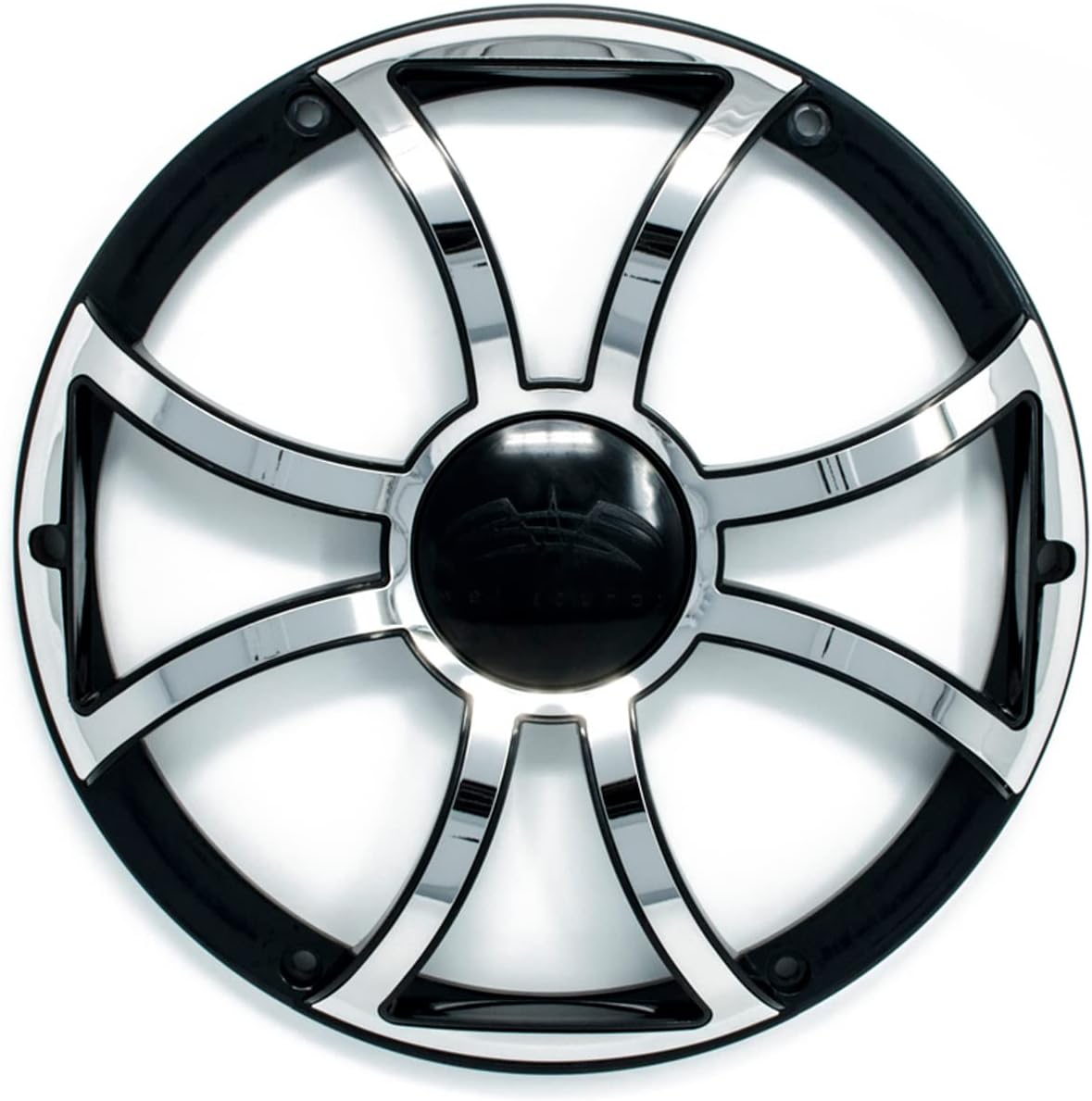8" Black 4-Ohm Subwoofer with Subwoofer Grill with RGB LED kit C7731