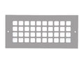 Grey 4" X 10" Floor Grille T450685