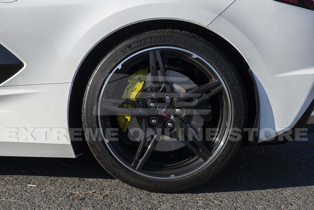 GM Factory XL Extended Style Painted Carbon Flash Metallic Rear Side Splash Guards Mud Flap Pair B33445