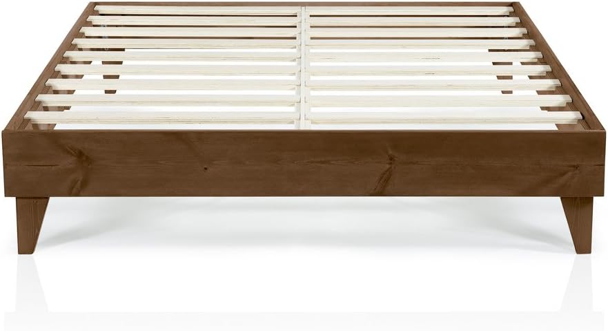 Queen Size Wood Platform Bed Frame A57329