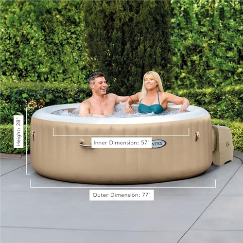 6 Person Capacity 85" x 28" Bubble Massage Spa Set C658