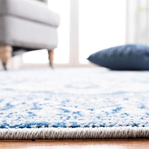 Navy & Grey Area Rug M18571