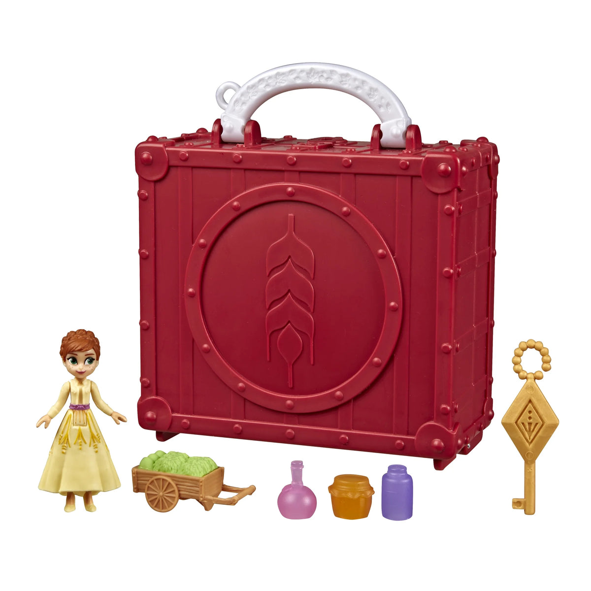 Frozen 2 Portable Pop-up Village Playset with Anna Doll M560356