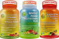 Vegan Whole Food Daily Multivitamin with Iron, Liposomal Vitamin C Capsules & Quercetin with Bromelain Z3148