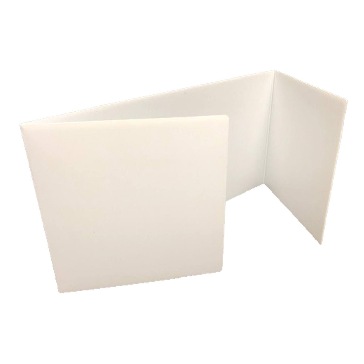 White Premium Study Carrel 24pk F314