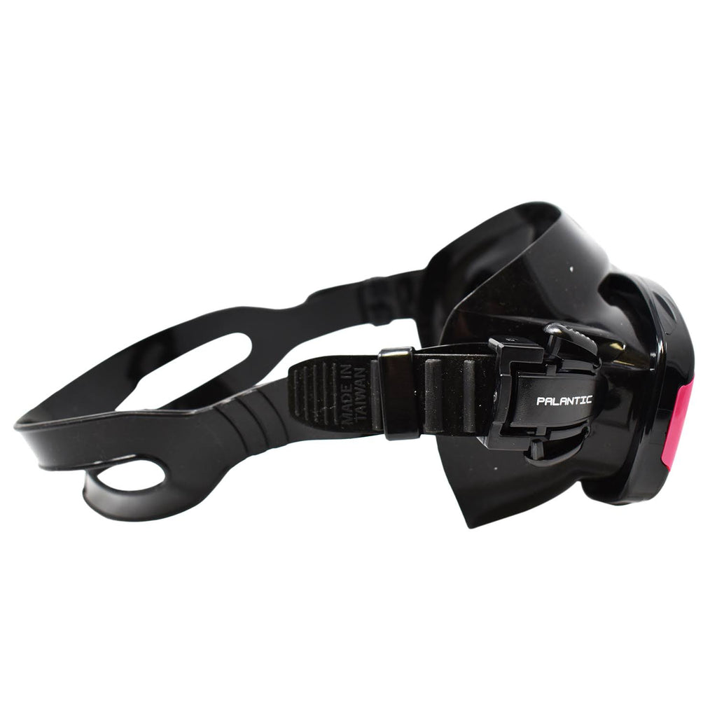 Black/Pink Dive Mask with Prescription RX Optical Lenses D24540
