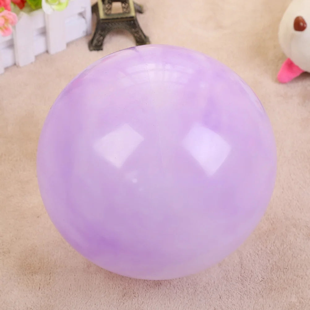 5pcs Plastic Air Filled Bouncy Rubber Balls A3498