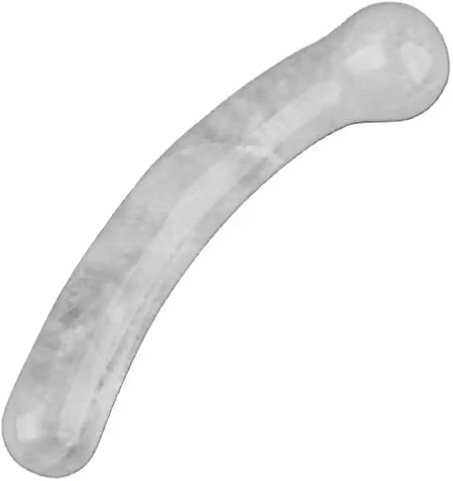 White Crystal Massage Wand 170mm-180mm 1pc N210