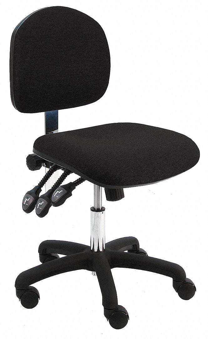 Black Fabric Task Chair X5699