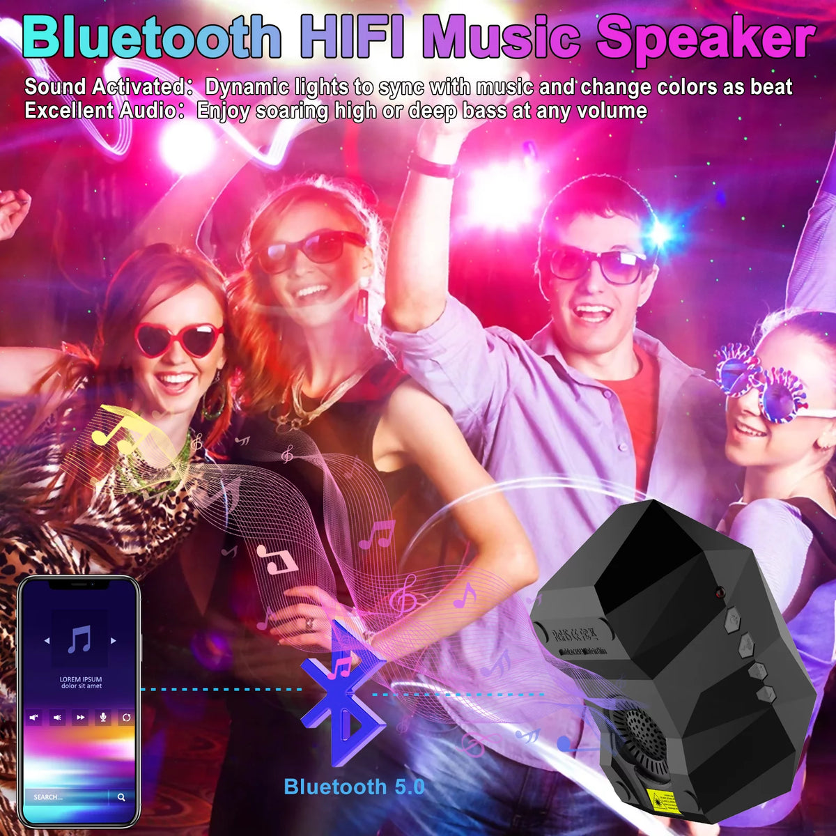 3 in 1 Northern Lights Projector F57572