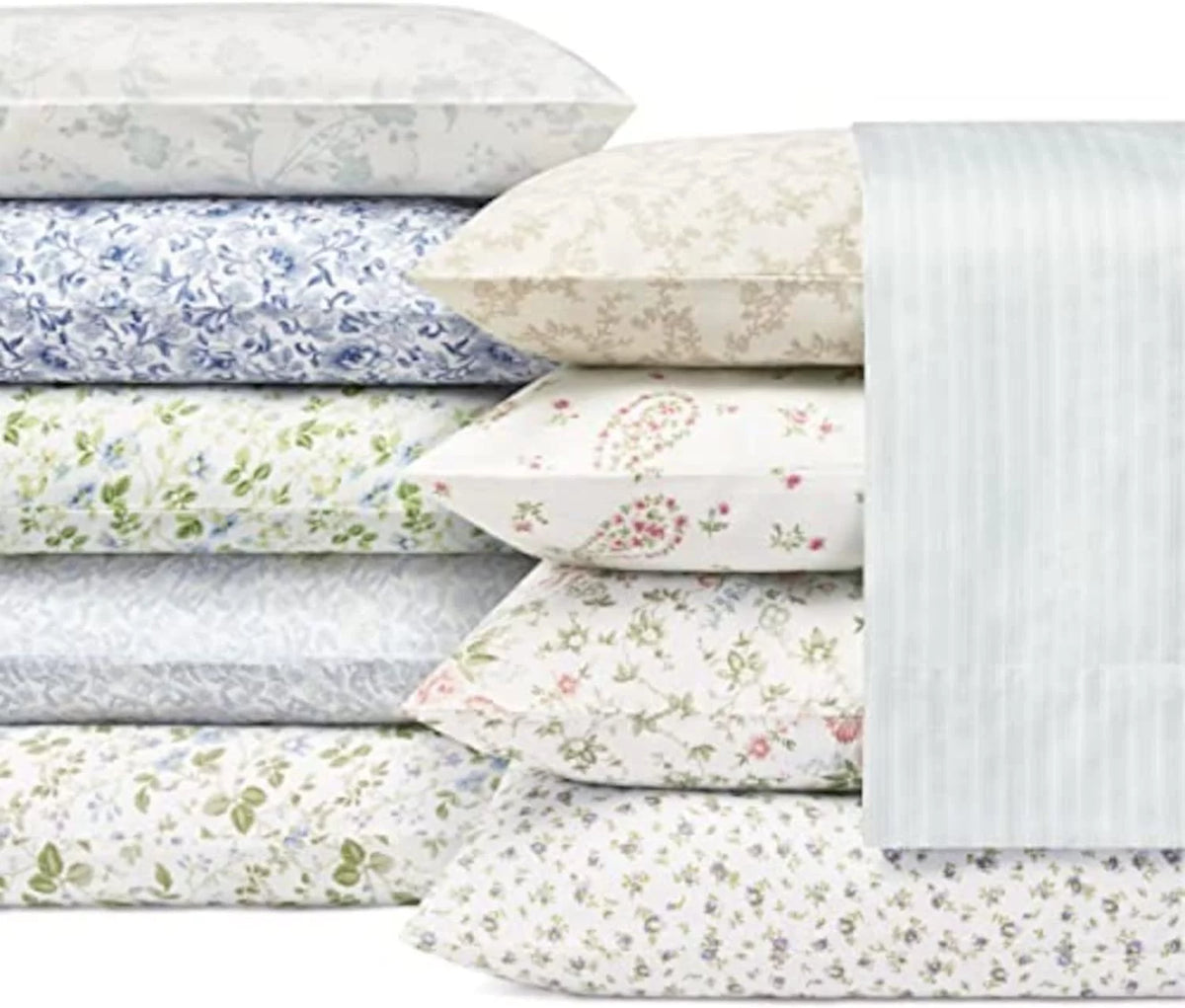 100% Cotton Sateen 4 Pcs King Bed Sheet Set Q42938