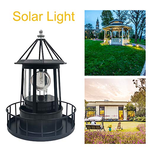 LED Solar Powered Lighthouse Waterproof Light K94916