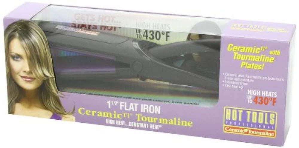 Ceramic Titanium Flat Iron 1.5 inch W3942