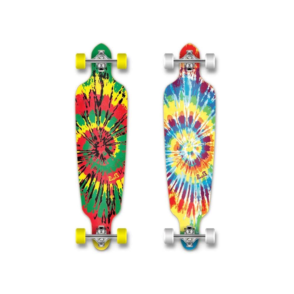 Tiedye Drop Through Longboard Complete W9886