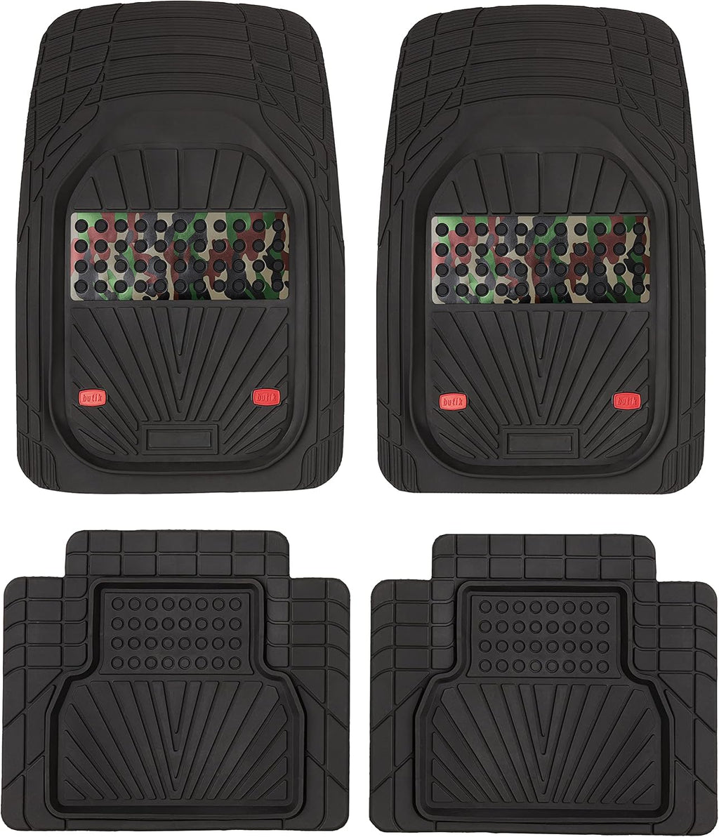Red SUV Car Automotive Floor Mat 5-Piece Set S87201