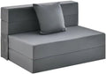 6 Inch Folding Sofa Bed with Pillow B7593