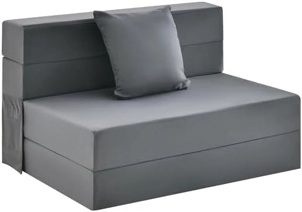 6 Inch Folding Sofa Bed with Pillow B7593