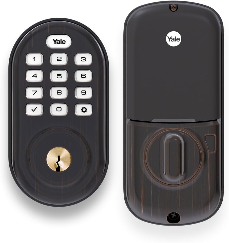 Push Button Deadbolt in Satin Nickel W1634