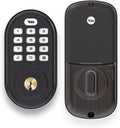 Push Button Deadbolt in Satin Nickel W1634