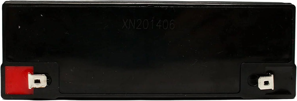 2x Pack 6V 12Ah Sealed Lead Acid Battery with F1 to F2 Terminal Adapters L4962