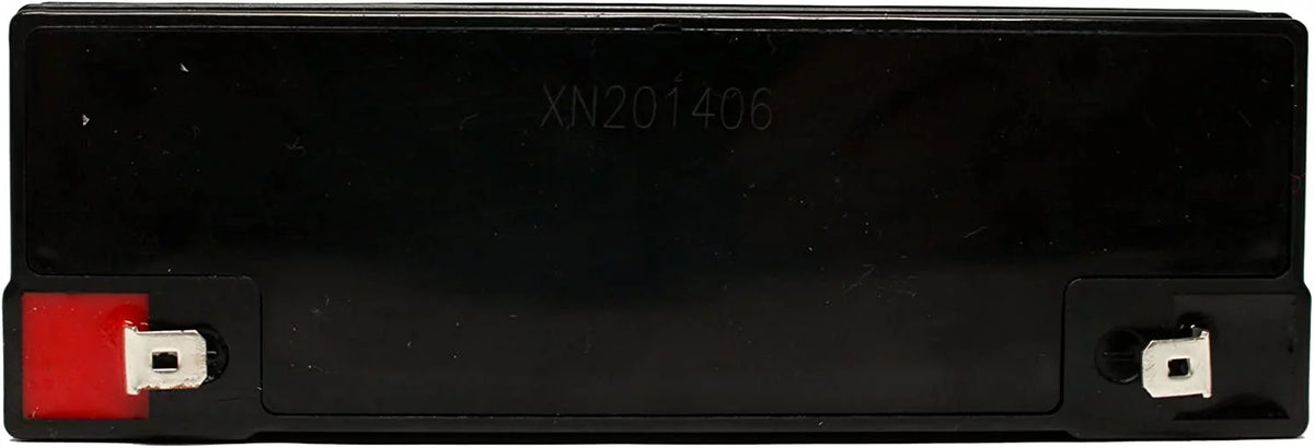 2x Pack 6V 12Ah Sealed Lead Acid Battery with F1 to F2 Terminal Adapters L4962
