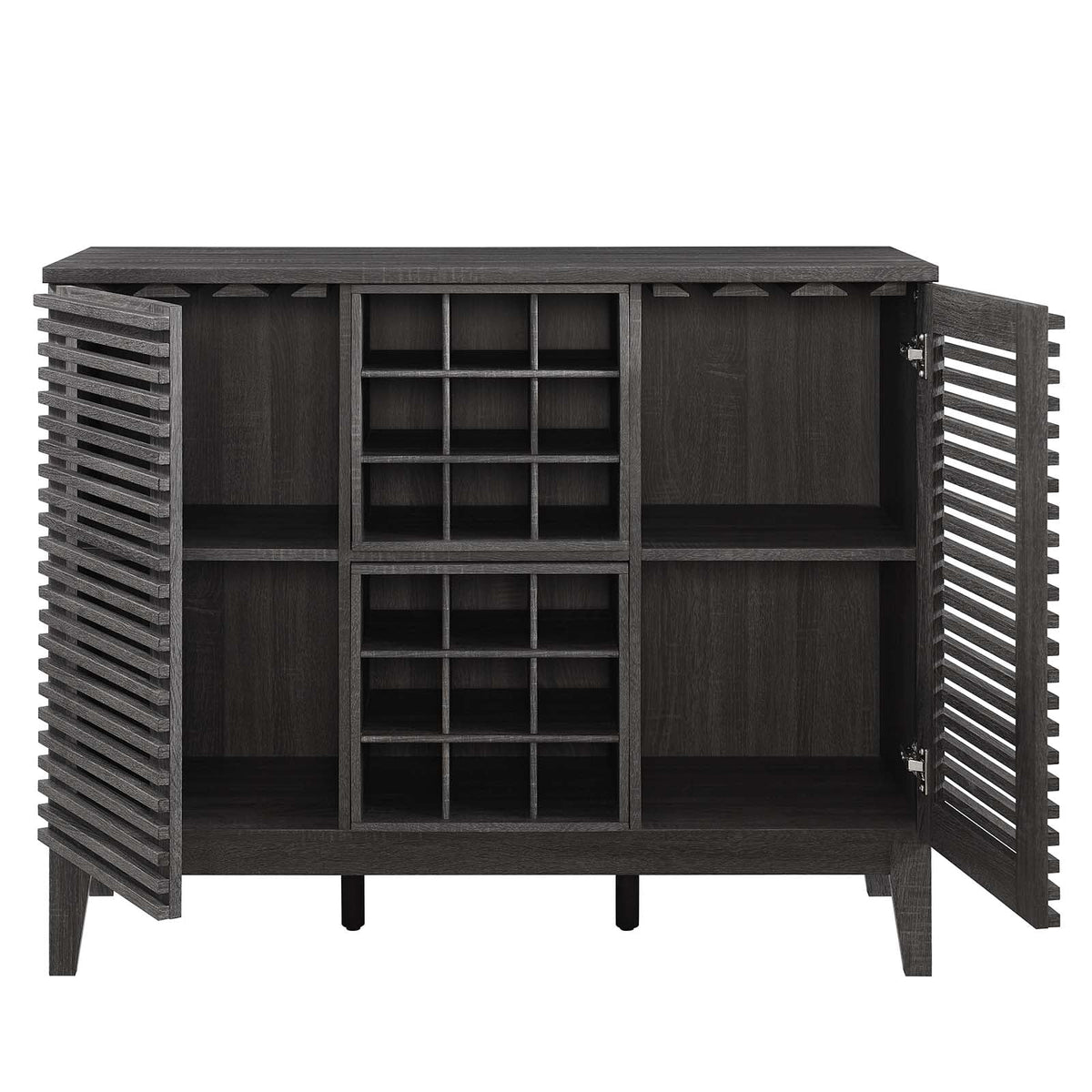 Charcoal Bar Cabinet H24149