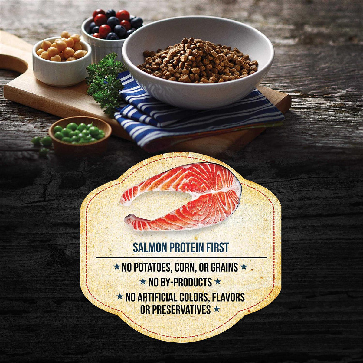 Dry Cat Food Market Fresh Salmon V1488
