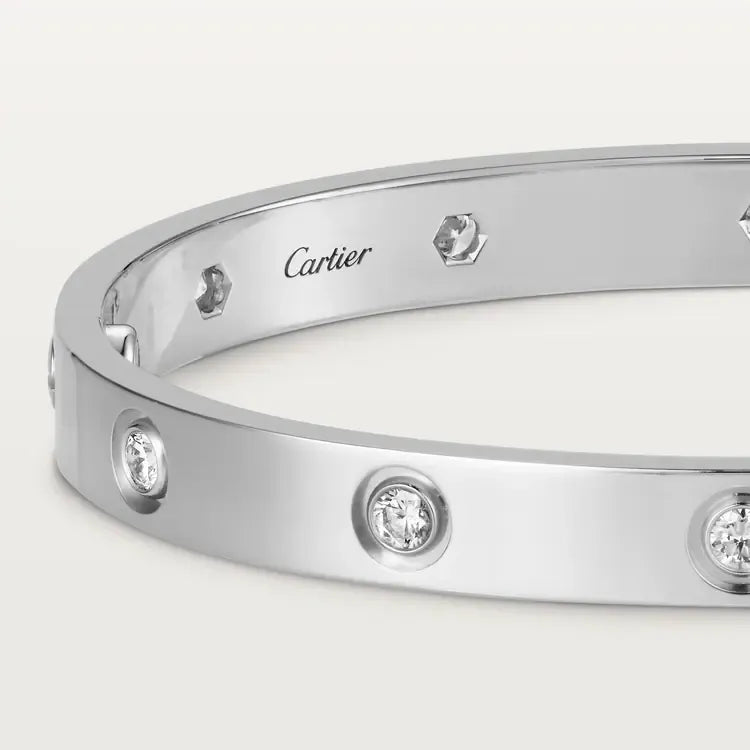 Bracelet with 10 Diamonds T91310