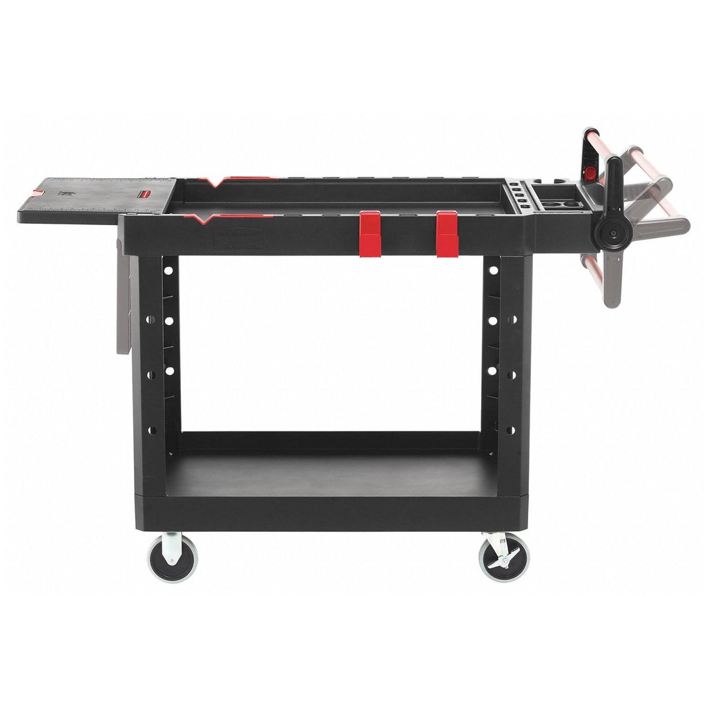 Heavy Duty Utility Cart, 2 Shelves E9867