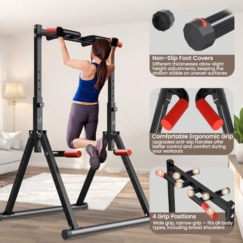 Foldable Pull Up Dip Station H88729