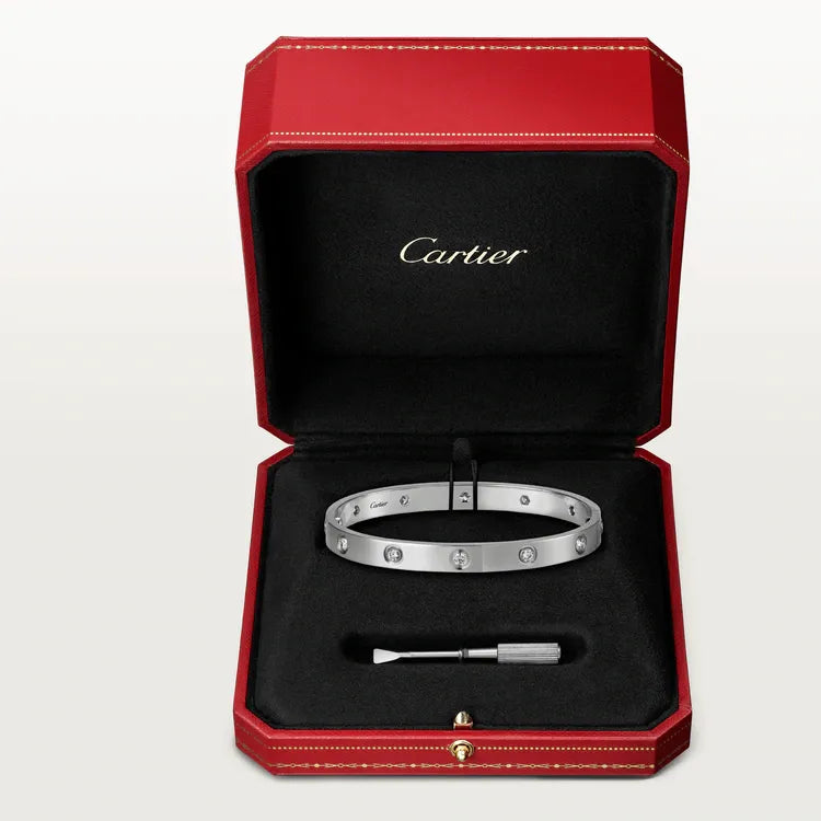 Bracelet with 10 Diamonds T91310