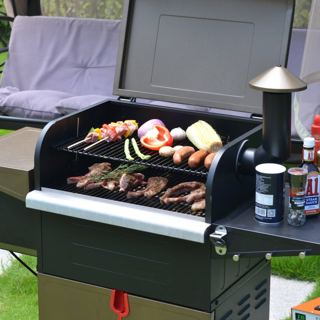 600d Wood Pellet Grill Smoker S6235