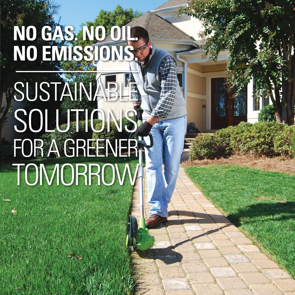40V Cordless String Trimmer/Edger with Battery & Charger T497245