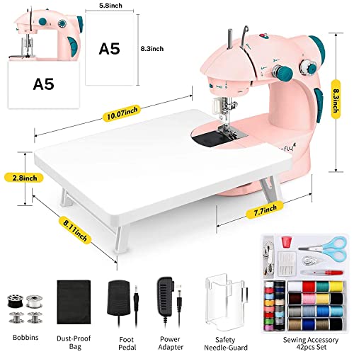 Mini Sewing Machine with Extension Table E7952