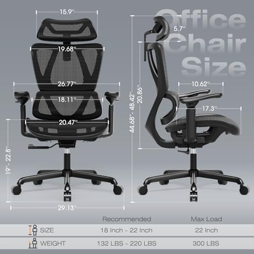 Ergonomic High Back Mesh Office Chair X748