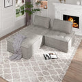 Light Grey 3 Seater Modular Sectional Sofa B8893