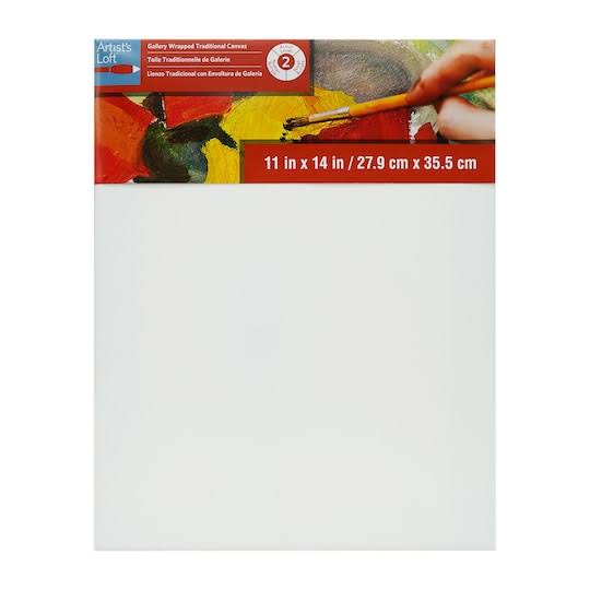 White Gallery Wrapped Canvas 12 Pack V9239