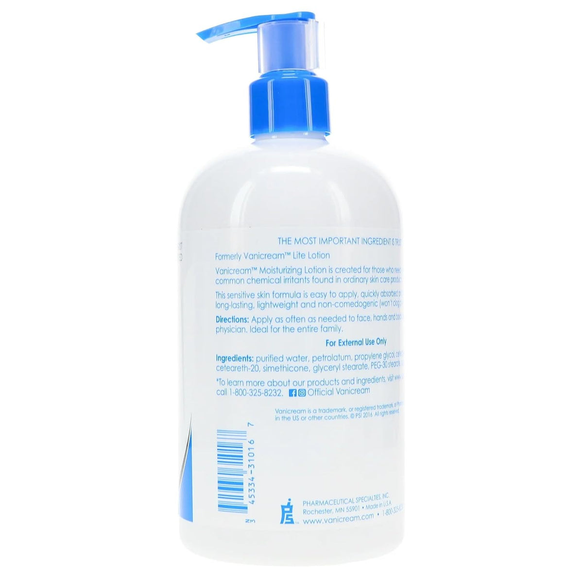 16 Ounce Moisturizing Lotion N34005