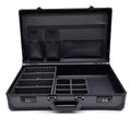 Matte Black Barber Case with Organizing Compartments H5174