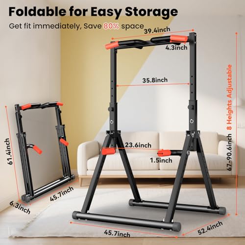 Foldable Pull Up Dip Station H88729
