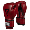 Blood Red Leather Training Gloves E610299