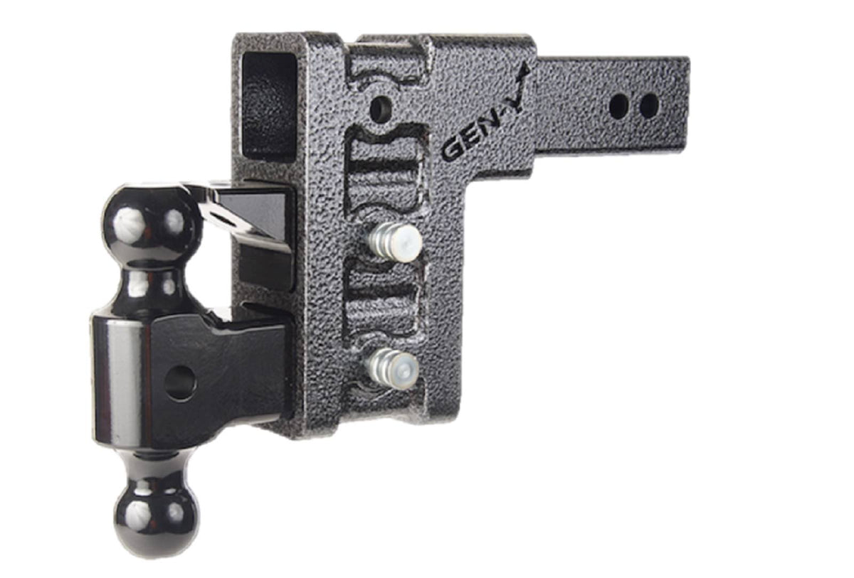 2.50-Inch Receiver Hitch 32K Adjustable Ball Mount 6-Inch Drop X14744