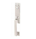 Satin Nickel Crystal Knob Tubular Handleset N107