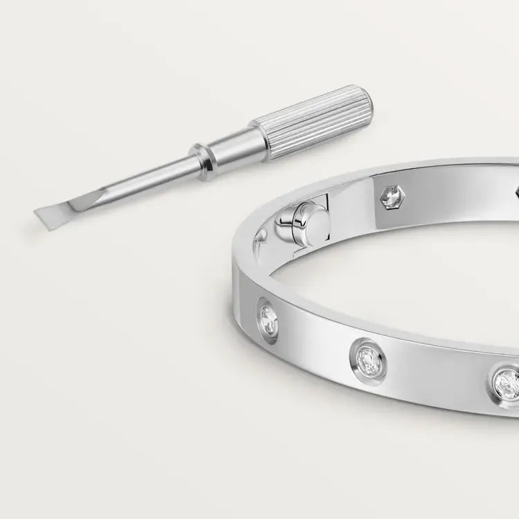 Bracelet with 10 Diamonds T91310