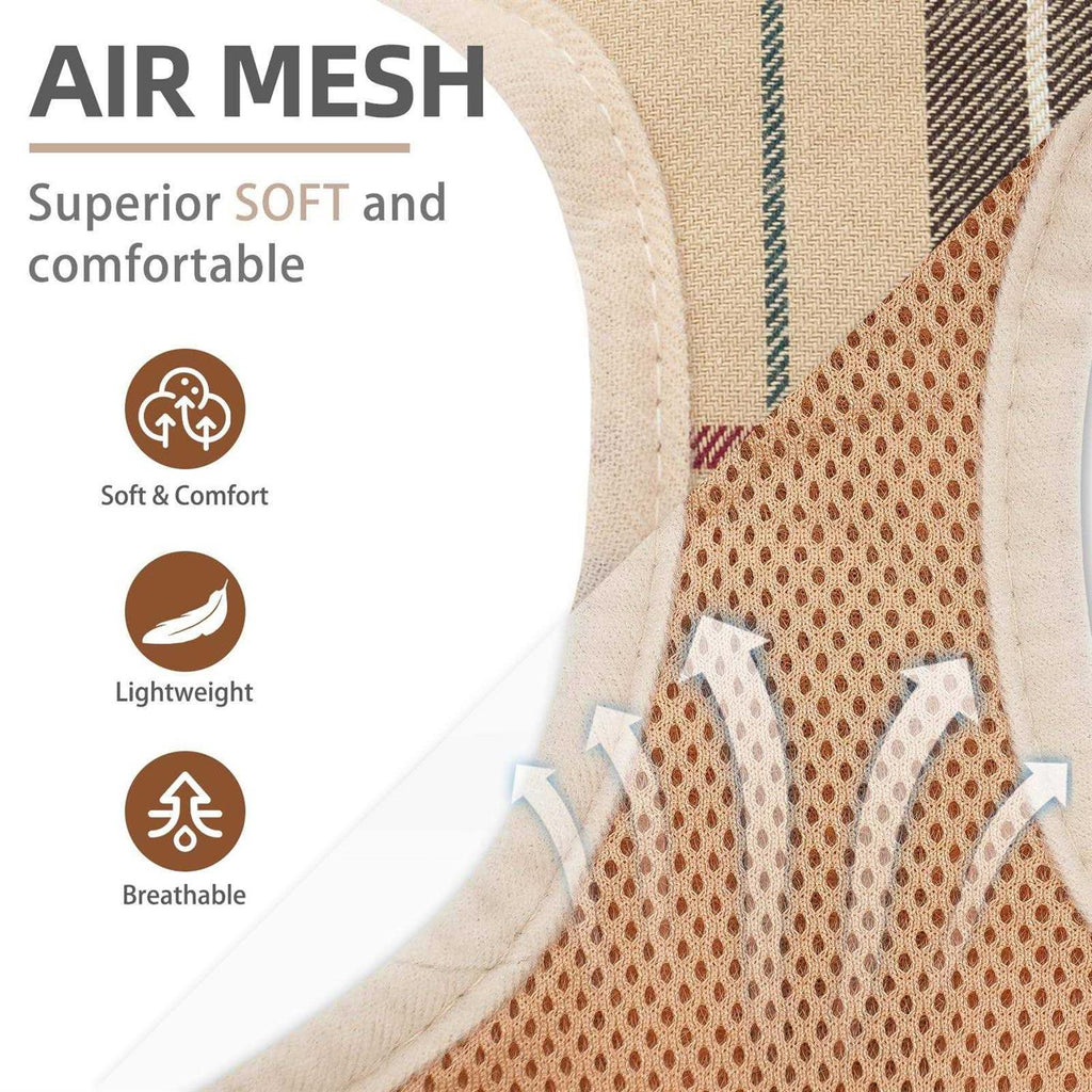 Soft Mesh Padded Dog Harness X509