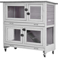 Bunny Hutch with Wheels M7165