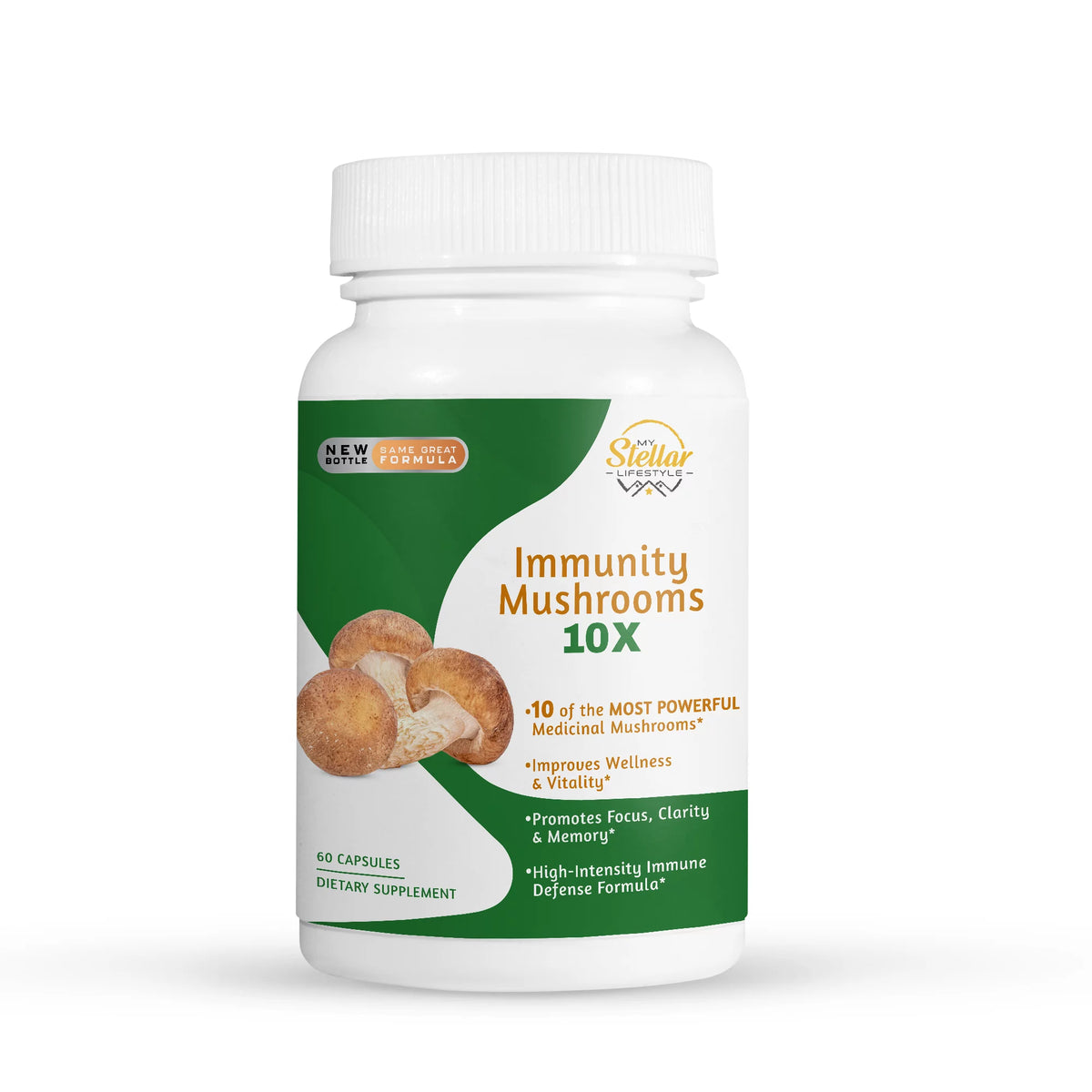 60 Capsules Immunity Mushrooms X1545