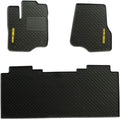 Black All-Weather Mats Set, Pack of 2 Y519