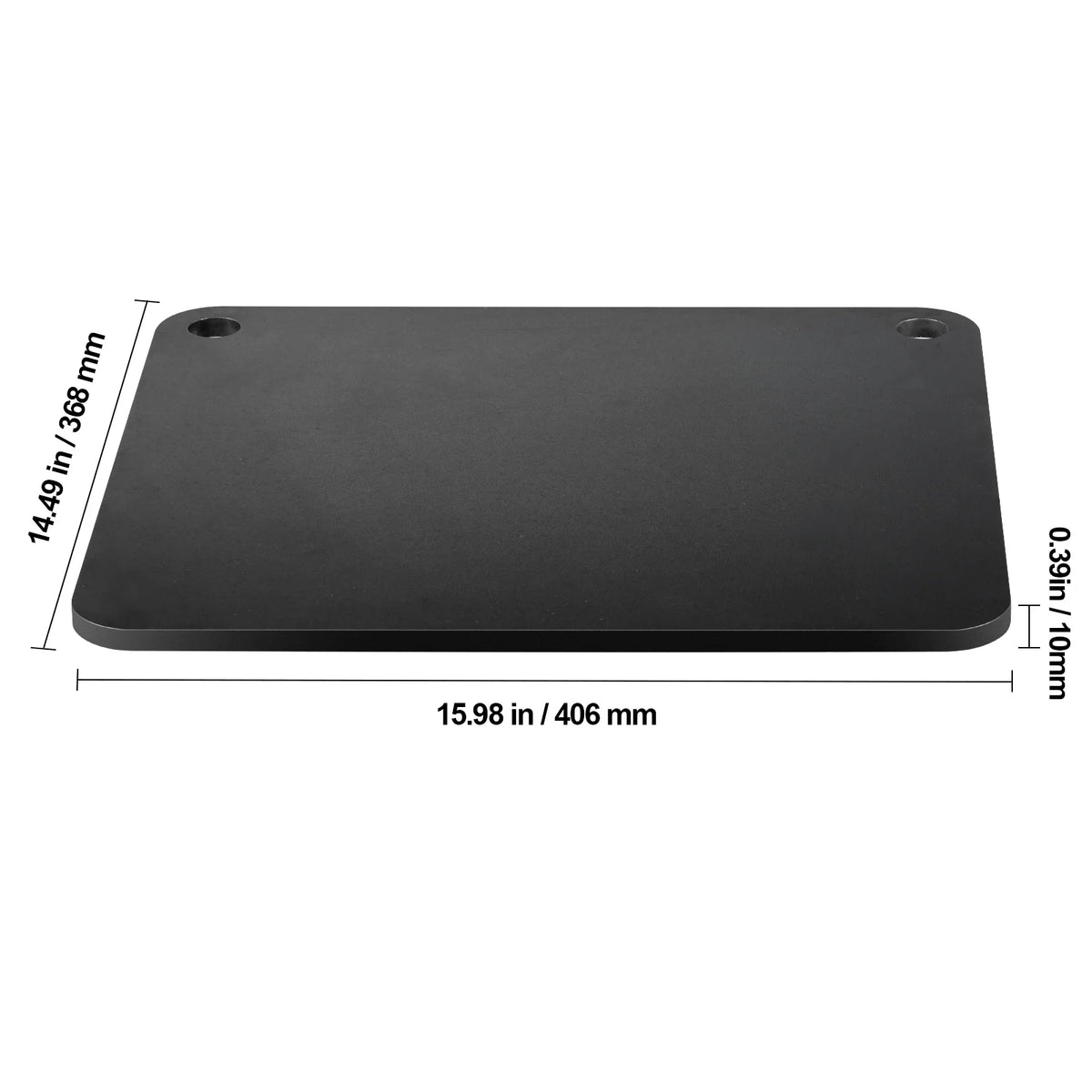 16"x14.5" Pre-Seasoned Carbon Steel Pizza Baking Sheet G23553