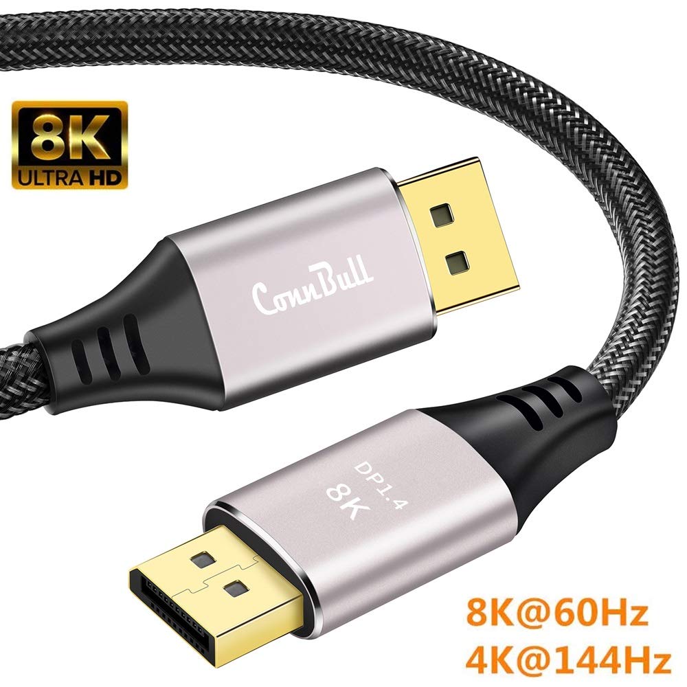 Fiber Optic DisplayPort 1.4 Cable 50ft 8K 32.4Gbps N2149